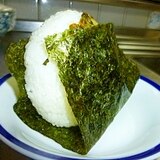 葉唐辛子みその焼きおにぎり